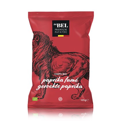 Rebel - Paprika fumé - Chips belge Bio - 125 g | Livraison de boissons Gaston